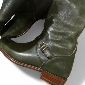 FRYE GREEN RIDING BOOTS